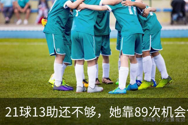 21球13助还不够，她靠89次机会创造拿下第三座金球奖
